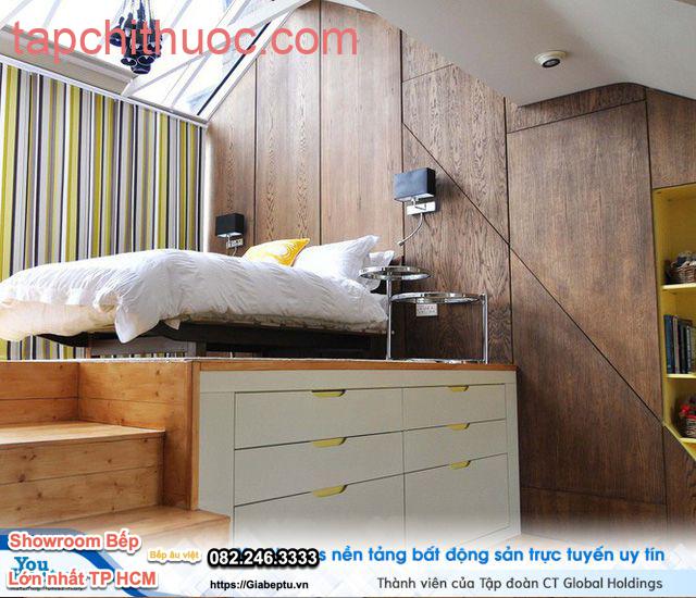 Những kiểu giường đột phá về thiết kế và sự tiện dụng cho phòng ngủ tý hon - Ảnh 7.