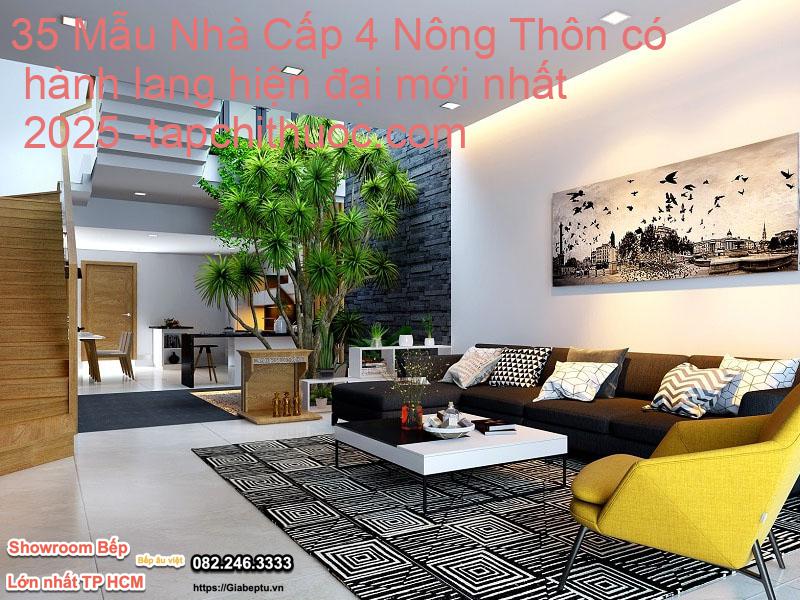 35 Mẫu Nhà Cấp 4 Nông Thôn có hành lang hiện đại mới nhất 2025- tapchithuoc.com