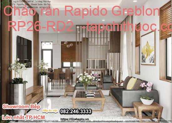 Chảo rán Rapido Greblon RP26-RD2 
