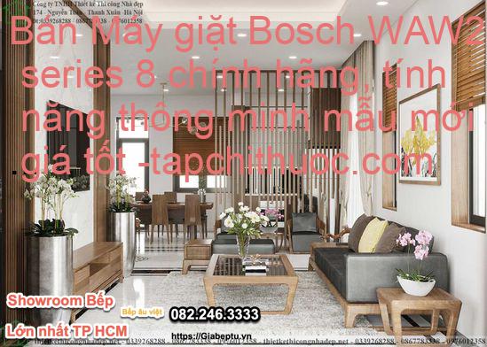 Bán Máy giặt Bosch WAW28480SG series 8 chính hãng, tính năng thông minh mẫu mới 2023 giá tốt
