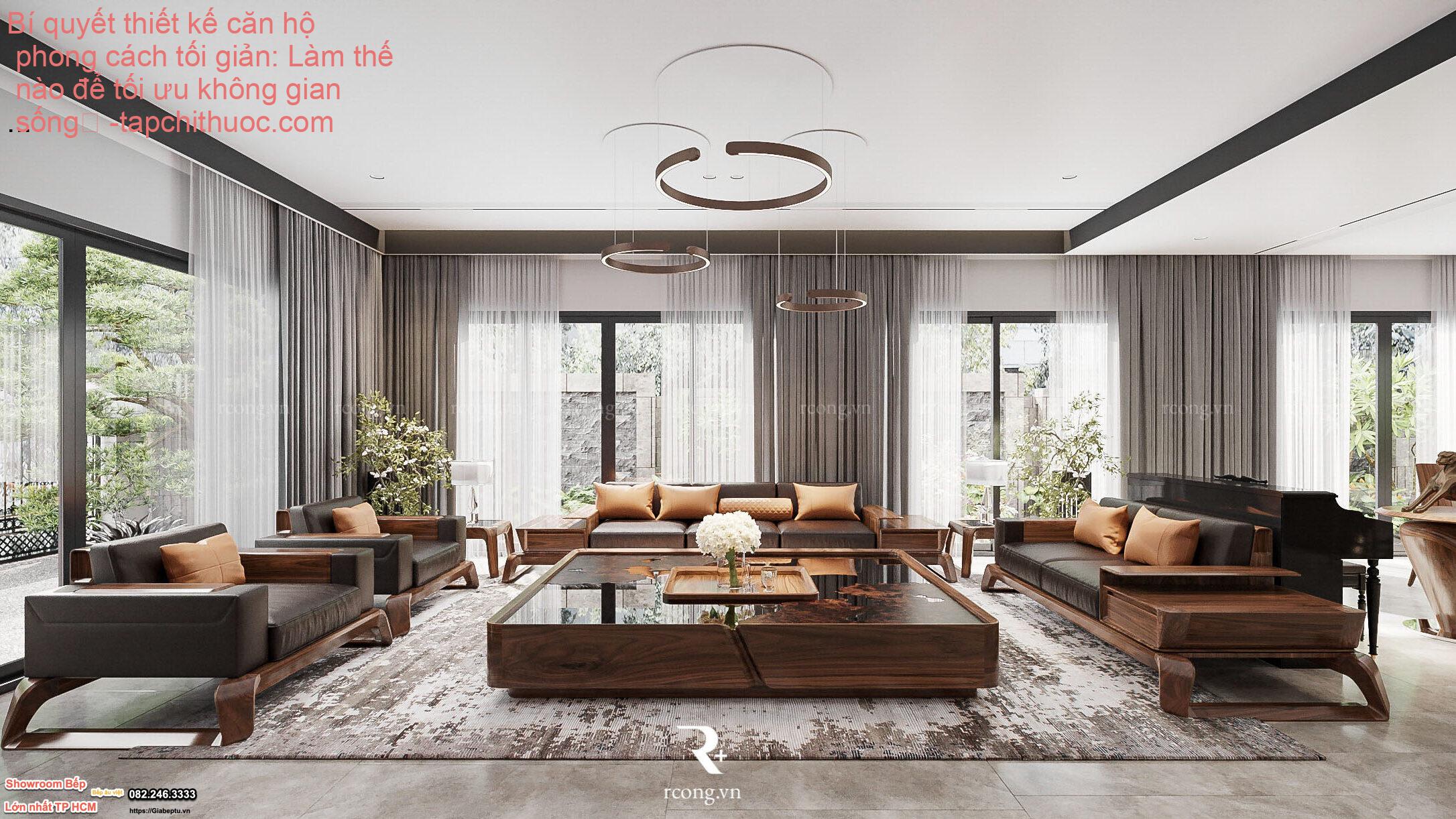 Bí quyết thiết kế căn hộ phong cách tối giản: Làm thế nào để tối ưu không gian sống
