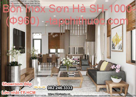 Bồn Inox Sơn Hà SH-1000-Đứng (Ф960) 
