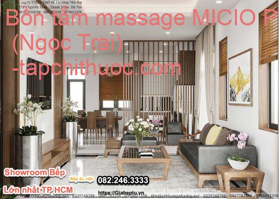 Bồn tắm massage MICIO PM-190D (Ngọc Trai) 