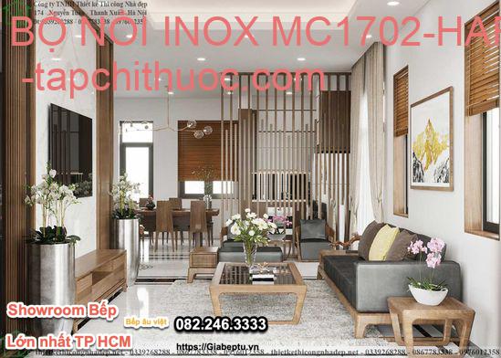 BỘ NỒI INOX MC1702-HARMONY