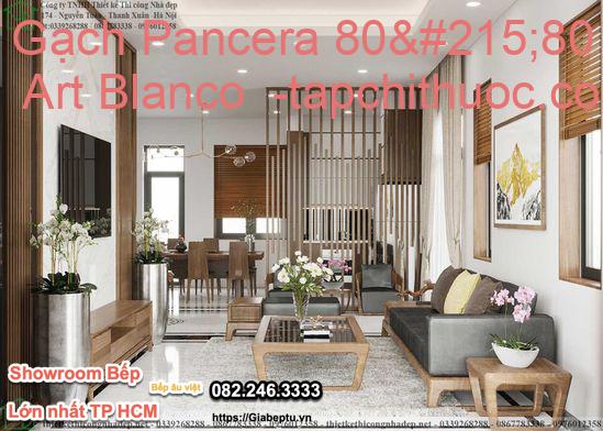 Gạch Pancera 80×80 655 Art Blanco 