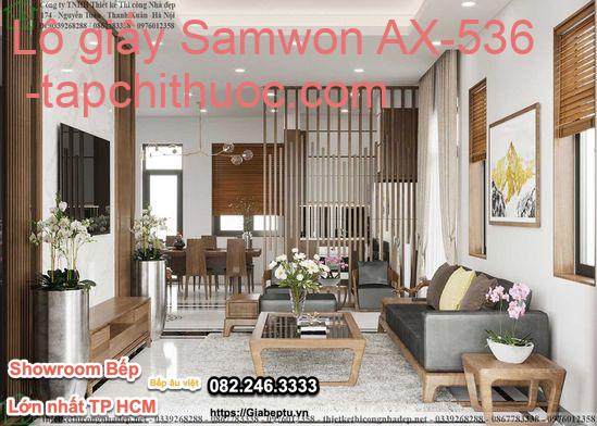 Lô giấy Samwon AX-536 