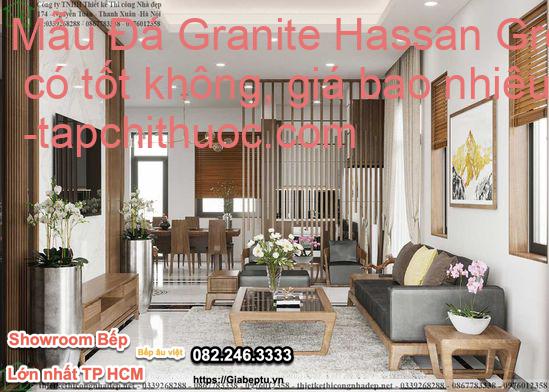 Mẫu Đá Granite Hassan Green có tốt không, giá bao nhiêu?